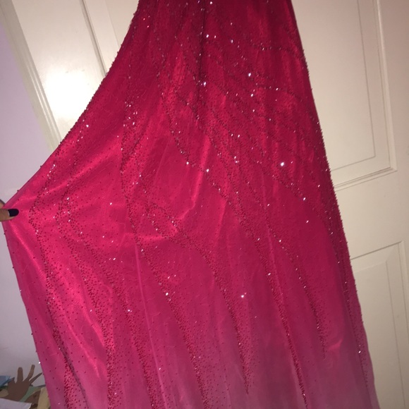 Long pink prom/pageant dress - Picture 4 of 5